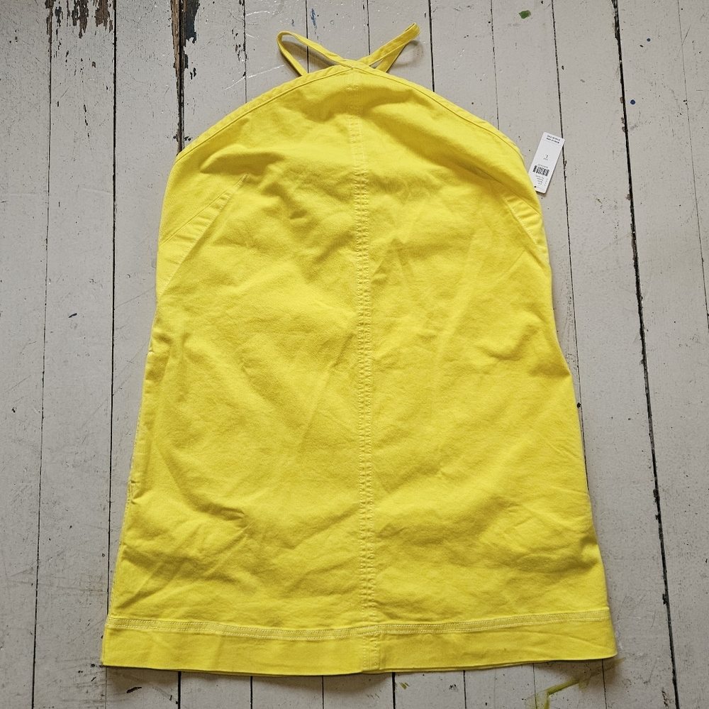 Bright denim dress